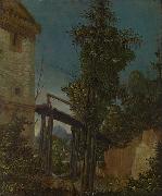 Albrecht Altdorfer Landscape with a Footbridge France oil painting artist